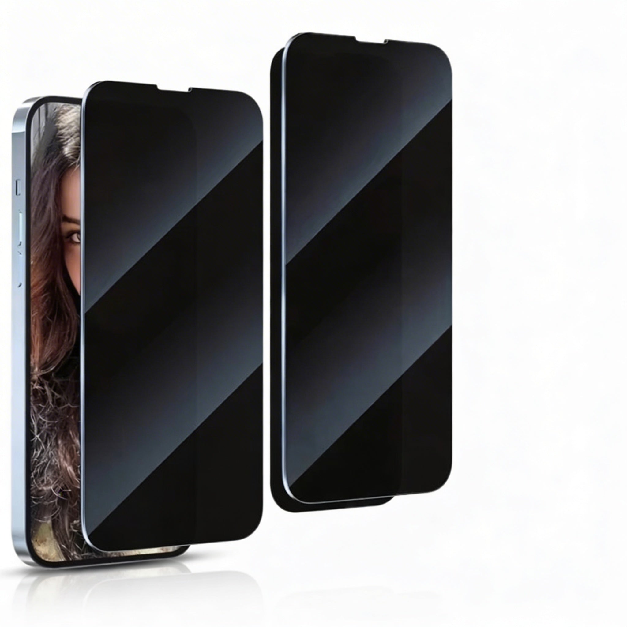 Premium Privacy Screen Protector for iPhone – Ultra Thin Anti-Spy Tempered Glass with Full Coverage, Scratch Resistant Protection and Anti-Fingerprint Coatin