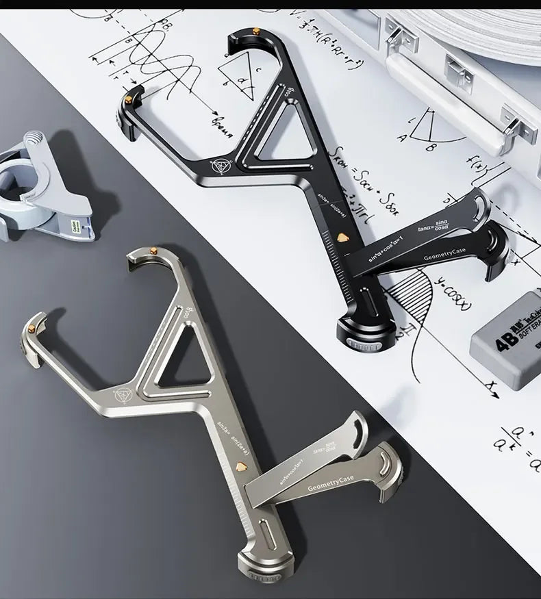 Luxury Geometric Metal iPhone Case – Aluminum Alloy Shockproof Cover with Stand for iPhone Models Stylish and Durable Design