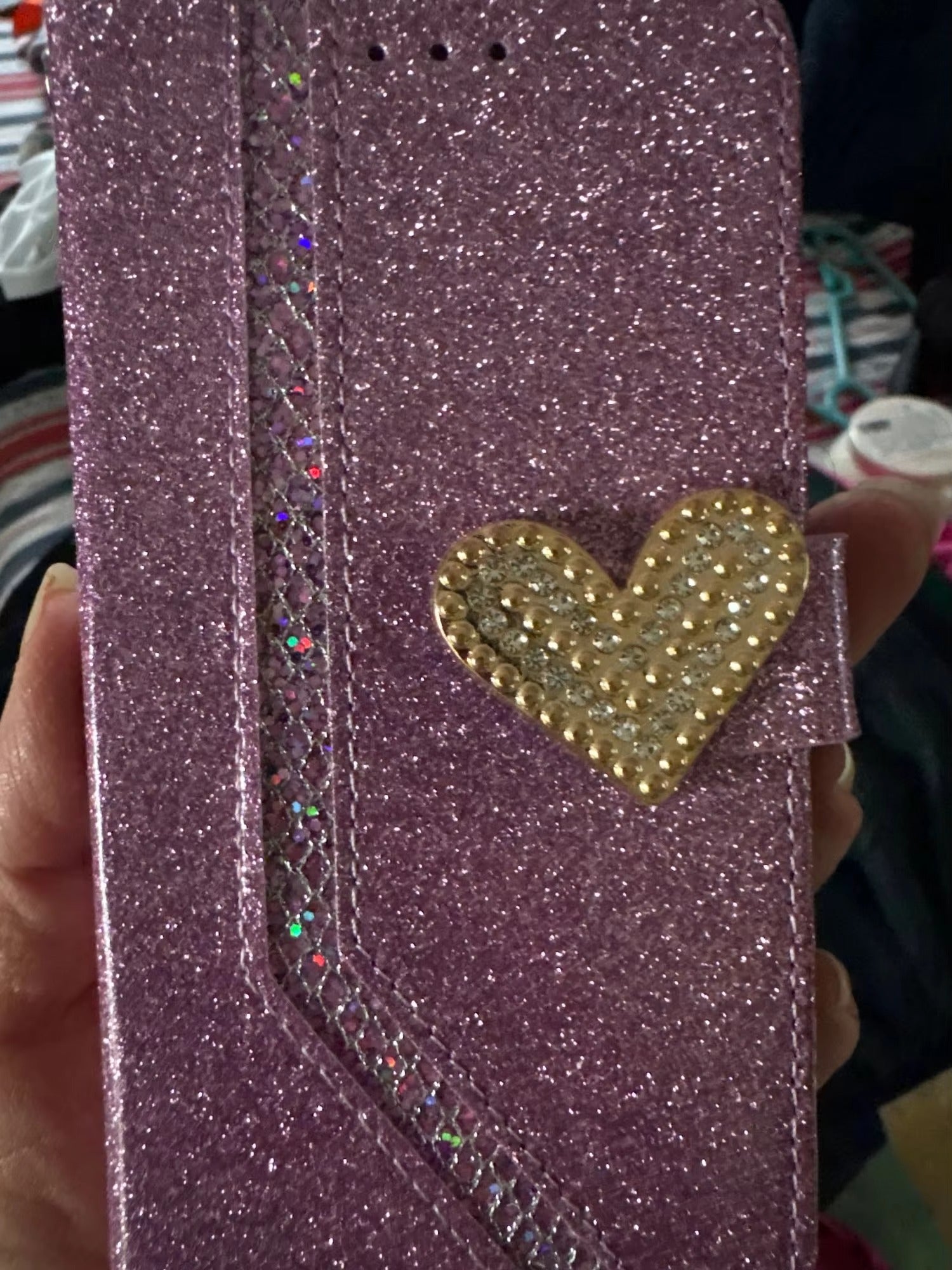 Luxury Apple iPhone Case, MagSafe Compatible, Camera Lens and Screen Protection, Ultra Thin, Shockproof, Magnetic, Full All Around Protection, Shiny Leather Wallet Cover