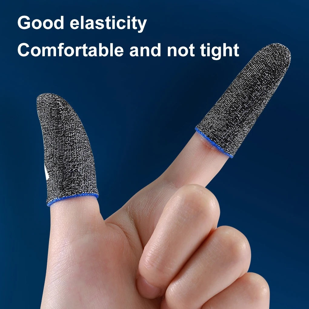 High Quality Gaming Finger Sleeves for iPhone – 10-Pack Breathable Anti-Slip Touchscreen Thumb Gloves for Mobile Gamers