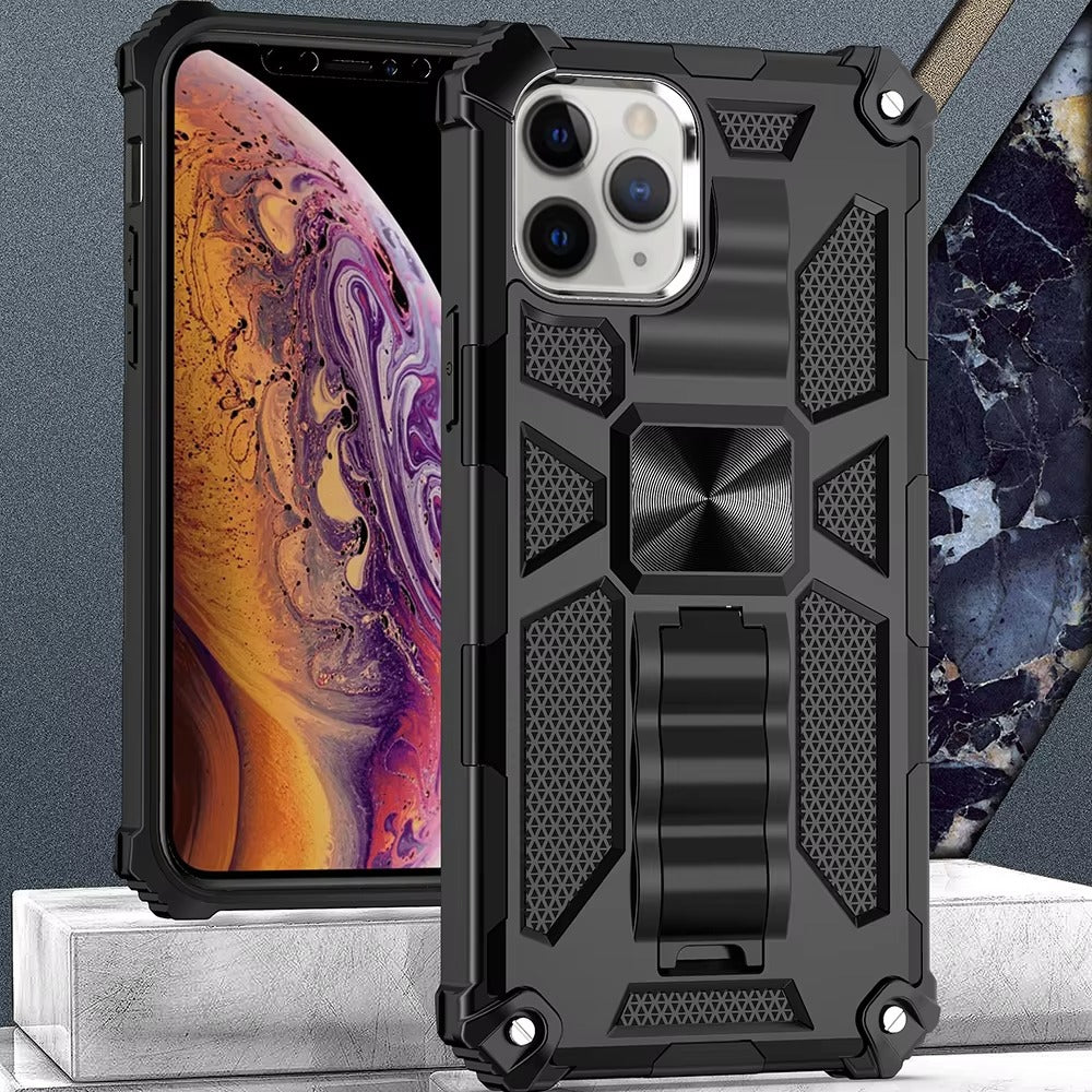 Robust Apple iPhone Case, MagSafe Compatible, Camera Lens Protection, Screen Protection, Ultra Thin, Shockproof Hybrid