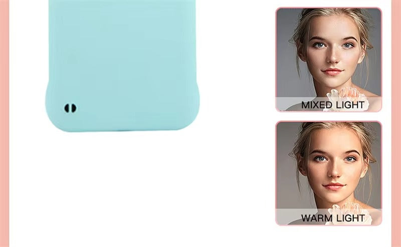 Luxury Apple iPhone Case, MagSafe Compatible, Camera Lens & Screen Protection, Ultra Thin, Shockproof, Magnetic Full All Around Cover – Built-in LED Selfie Ring Light Back Glow Case
