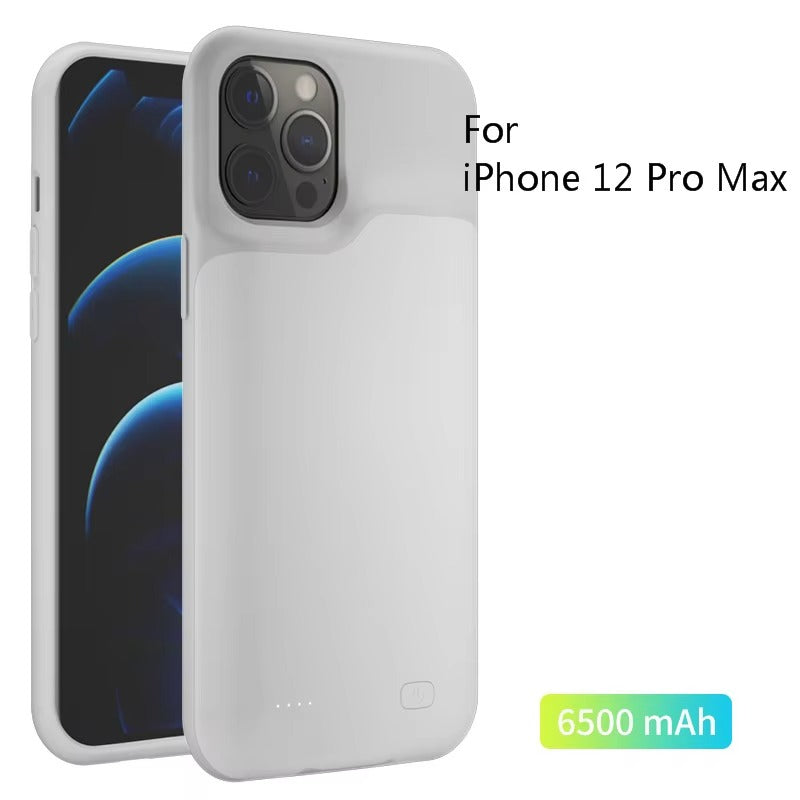 Robust Apple iPhone Case MagSafe Compatible, Camera Lens & Screen Protection, Ultra Thin Shockproof Magnetic Full All Around Protection Cover with External Battery Power Bank
