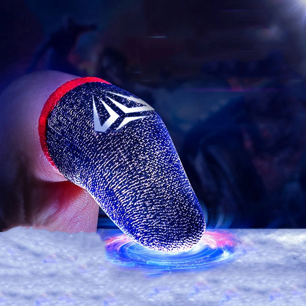 High Quality Gaming Finger Sleeves for iPhone – 10-Pack Breathable Anti-Slip Touchscreen Thumb Gloves for Mobile Gamers