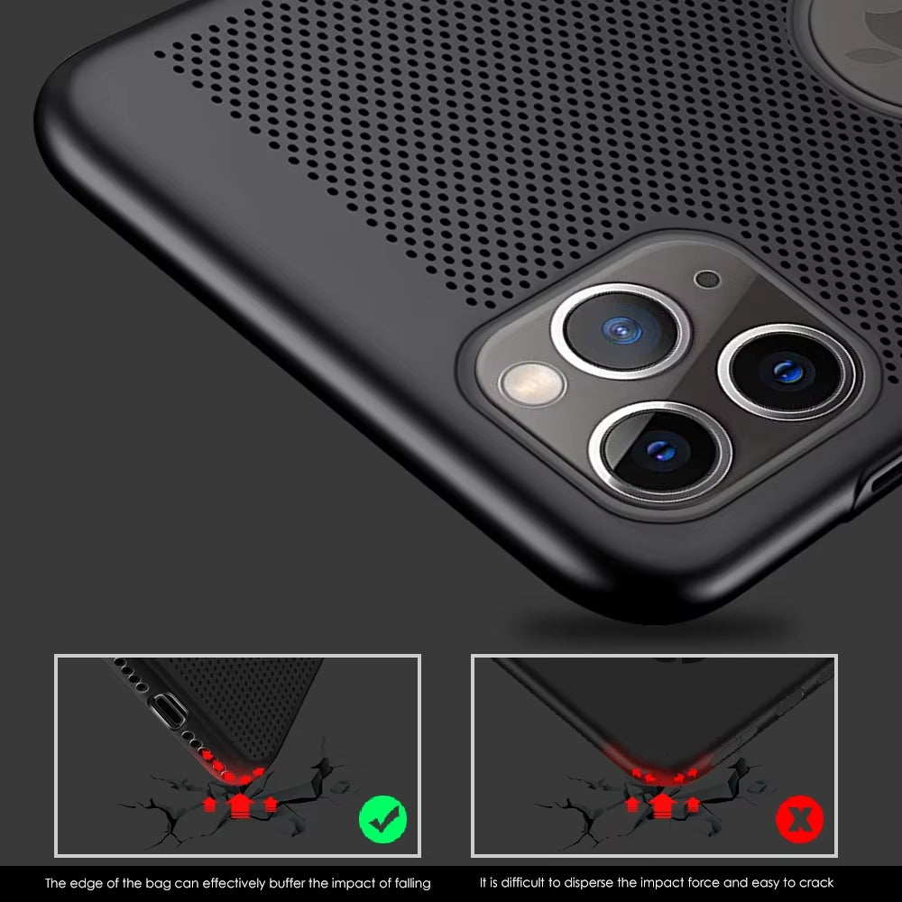 Premium Apple iPhone Case, MagSafe Compatible, Camera Lens & Screen Protection, Ultra Thin, Shockproof, Magnetic Full All Around Cover – Ultra Thin Hard PC Hollow Case with Heat Dissipation for Lightweight Protection