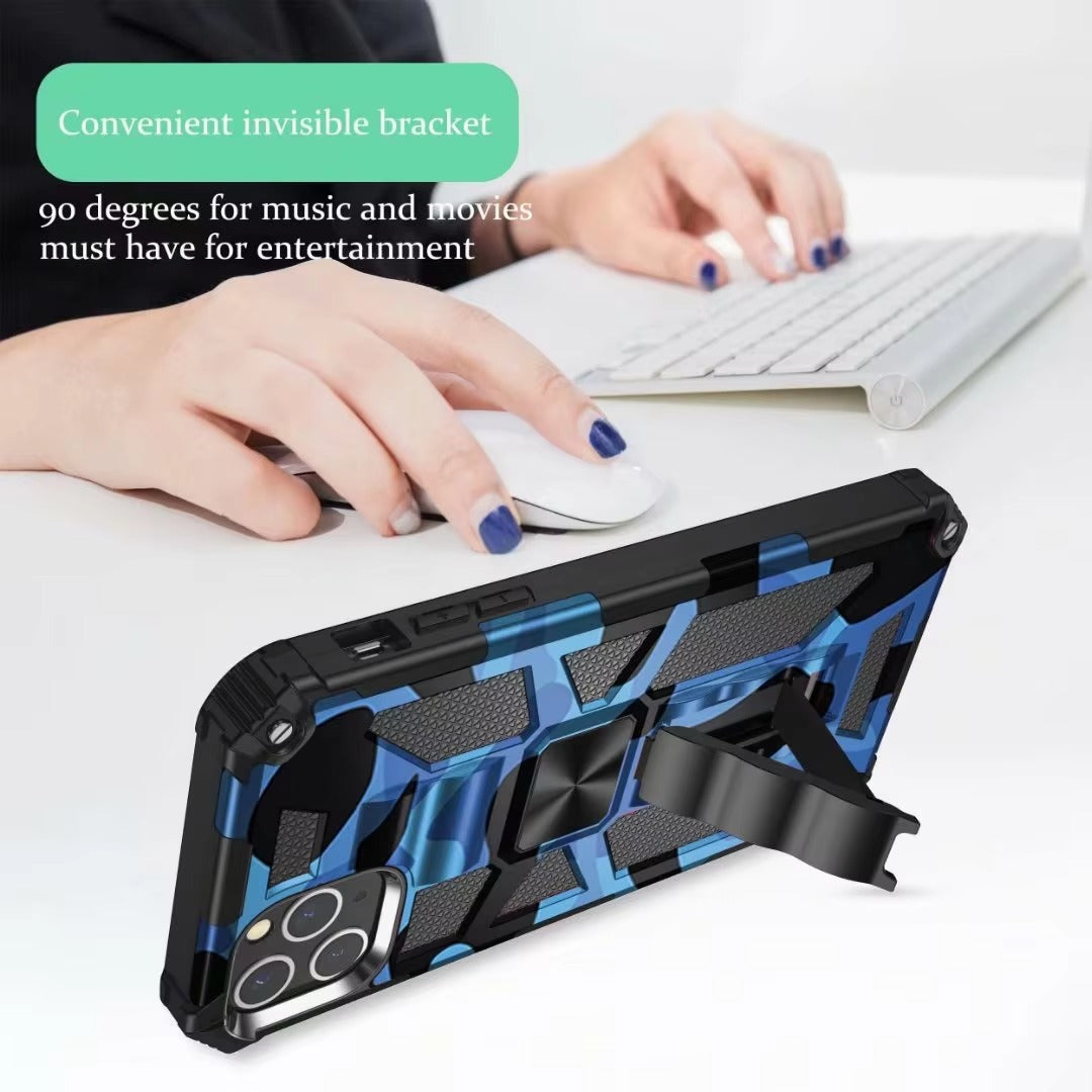 Robust Apple iPhone Case, MagSafe Compatible, Camera Lens Protection, Screen Protection, Ultra Thin, Shockproof Hybrid