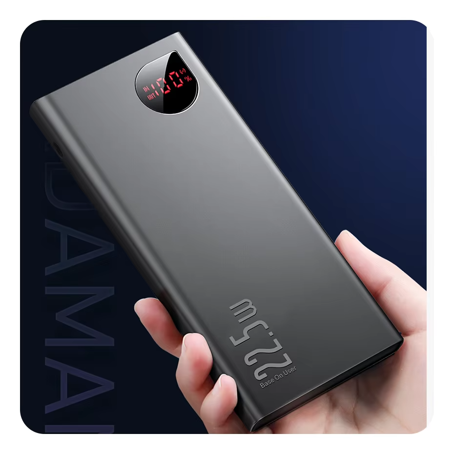 Premium, 10000mAh Power Bank, with 22.5W PD Fast Charging – Portable Charger for iPhone, Android Devices, Smartphones, USB-C
