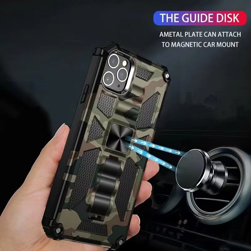 Robust Apple iPhone Case, MagSafe Compatible, Camera Lens Protection, Screen Protection, Ultra Thin, Shockproof Hybrid