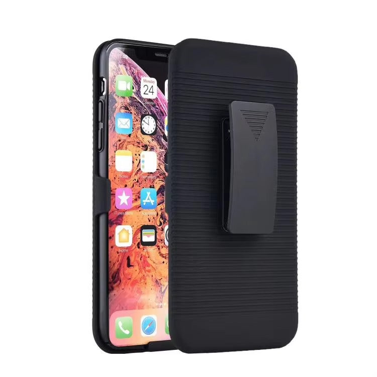 Robust Apple iPhone Case, MagSafe Compatible, Camera Lens & Screen Protection, Ultra Thin, Shockproof, Magnetic Full All Around Cover – Hybrid Defender Holster Case with Belt Clip for Rugged Daily Protection