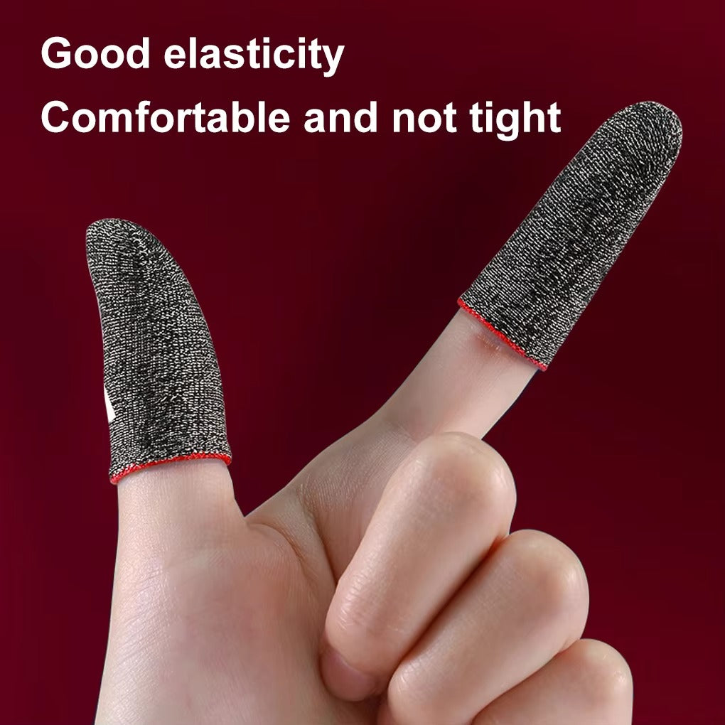 High Quality Gaming Finger Sleeves for iPhone – 10-Pack Breathable Anti-Slip Touchscreen Thumb Gloves for Mobile Gamers