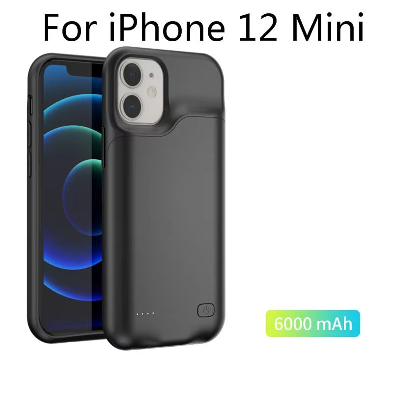 Robust Apple iPhone Case MagSafe Compatible, Camera Lens & Screen Protection, Ultra Thin Shockproof Magnetic Full All Around Protection Cover with External Battery Power Bank