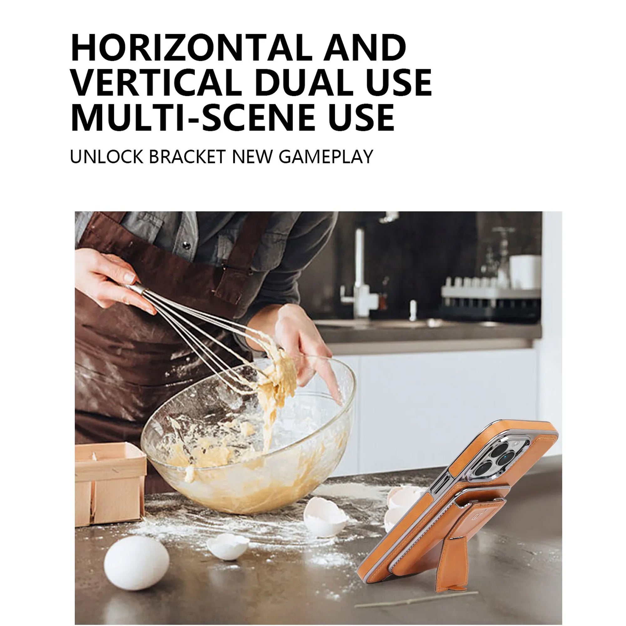 Luxury Leather Wallet Stand iPhone Case – Card Holder, Premium Protection, Durable Flip Cover, and Stylish Design for iPhone Models