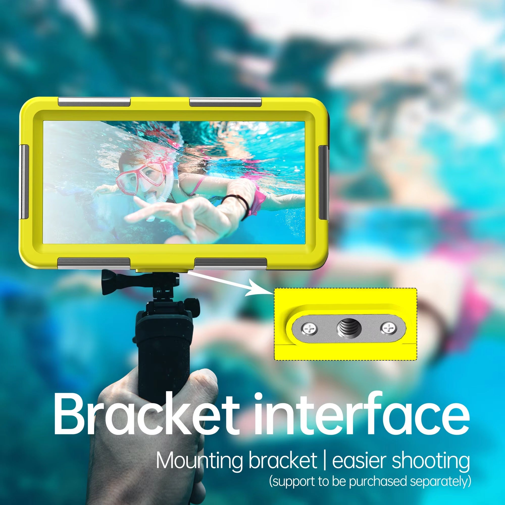 IP68 Waterproof iPhone Case – Full Body Shockproof Cover with 15m Underwater Protection, Anti-Scratch Seal and Secure Lanyard for Diving
