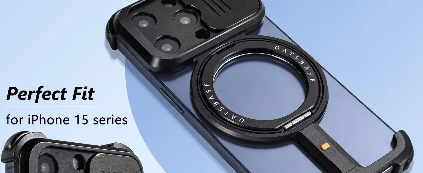 Premium Apple iPhone Case n, Ultra Thin Shockproof Magnetic Full All Around Protection Cover with Wireless Charging Bumper