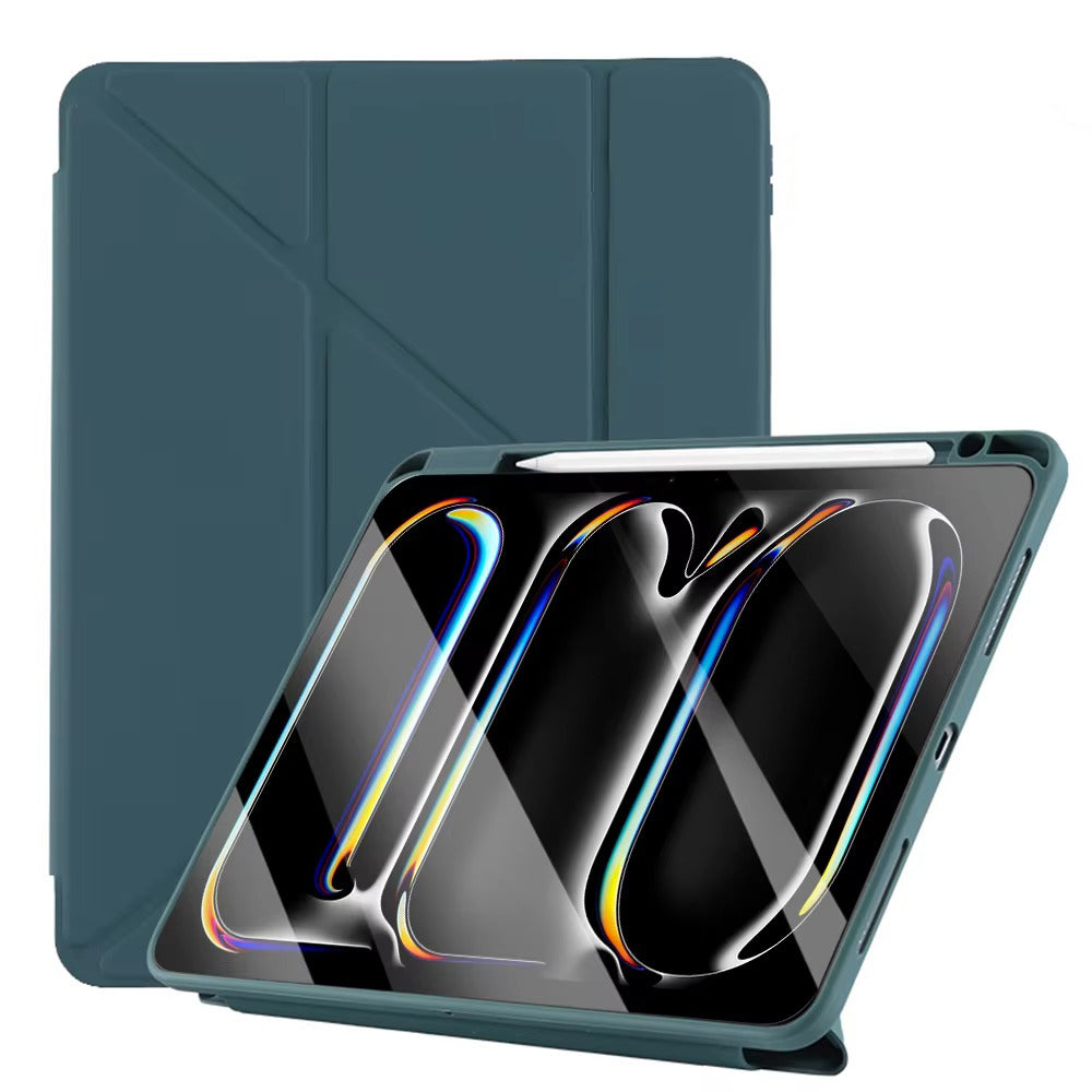 Premium iPad Case with Pencil Holder – Magnetic Protective Cover , Compatible with 10.2", 11", 12.9", 13" Tablet Sizes