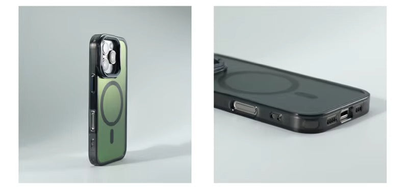 Luxury Apple iPhone Case, Camera Lens & Screen Protection, Ultra Thin Shockproof Magnetic Full All Around Protection Cover