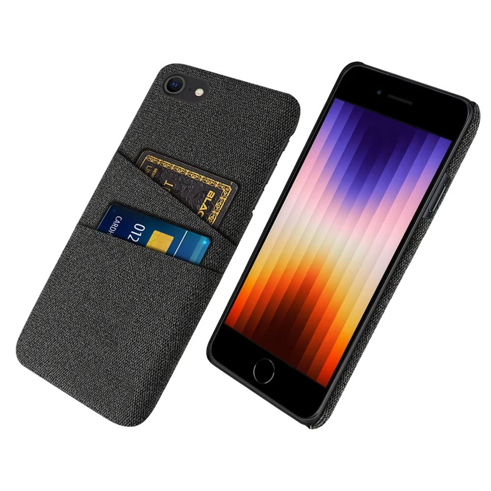 Premium Apple iPhone Case, MagSafe Compatible, Camera Lens and Screen Protection, Ultra Thin, Shockproof, Magnetic, Full All Around Protection, Dual Card Fabric Cover