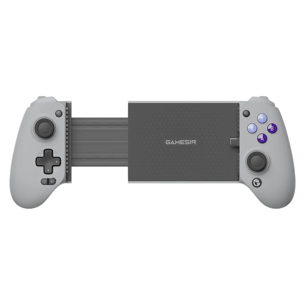 Premium Mobile Game Controller for iPhone, Hall Effect Joystick Gamepad, Wireless Stretchable Design for Apple Devices