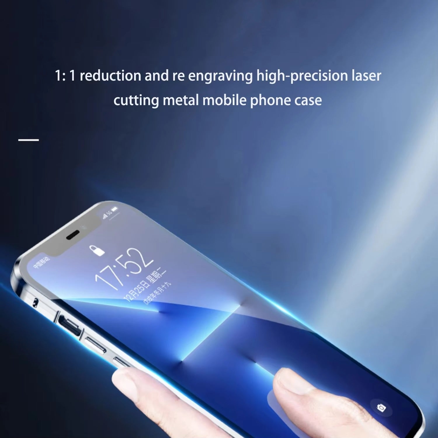 Premium Apple iPhone Case MagSafe Shockproof Magnetic Full All Around Protection Cover with Double Glass Alloy Frame