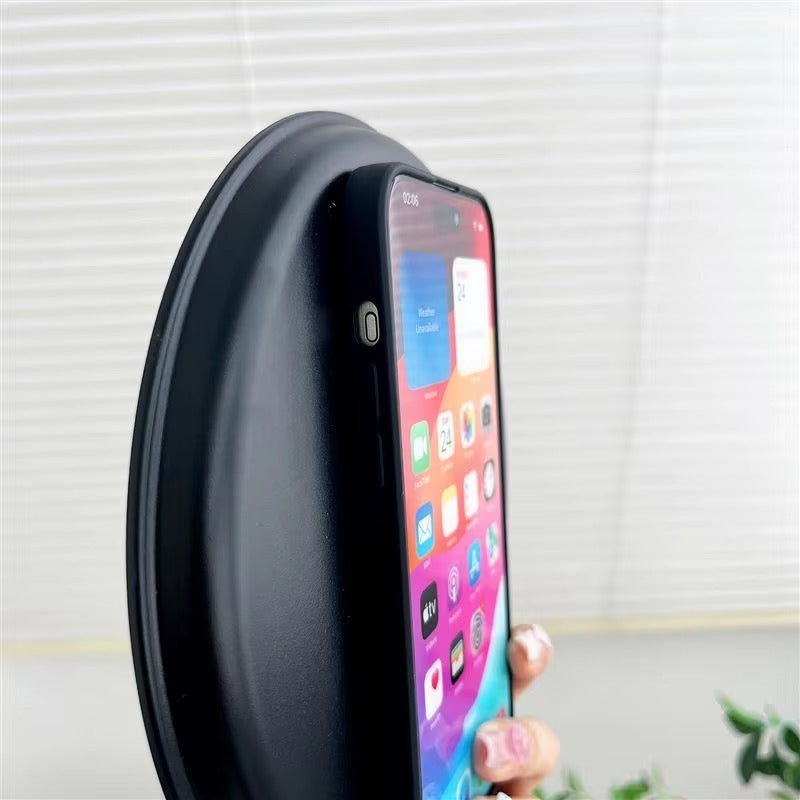 Luxury Apple iPhone Case, MagSafe Compatible, Camera Lens and Screen Protection, Ultra Thin, Shockproof, Magnetic, Full All Around Protection, Funny Pan Handle Cover