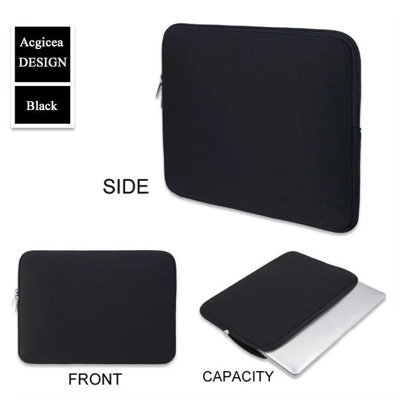 Premium Soft Laptop Bag for Notebook, MacBook Air, Pro, Retina – Protective Sleeve Case for 11, 12, 13, 14, 15, 15.6 Inch Computers, Slim and Lightweight