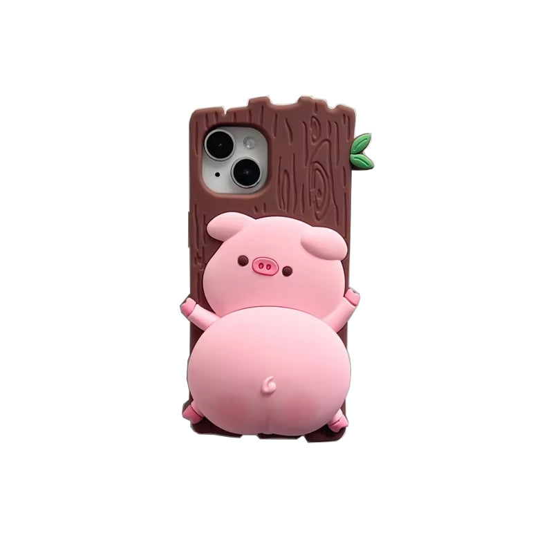 Premium Apple iPhone Case, MagSafe Compatible, Camera Lens and Screen Protection, Ultra Thin, Shockproof, Magnetic, Full All Around Protection, 3D Cartoon Kid Gift Cover