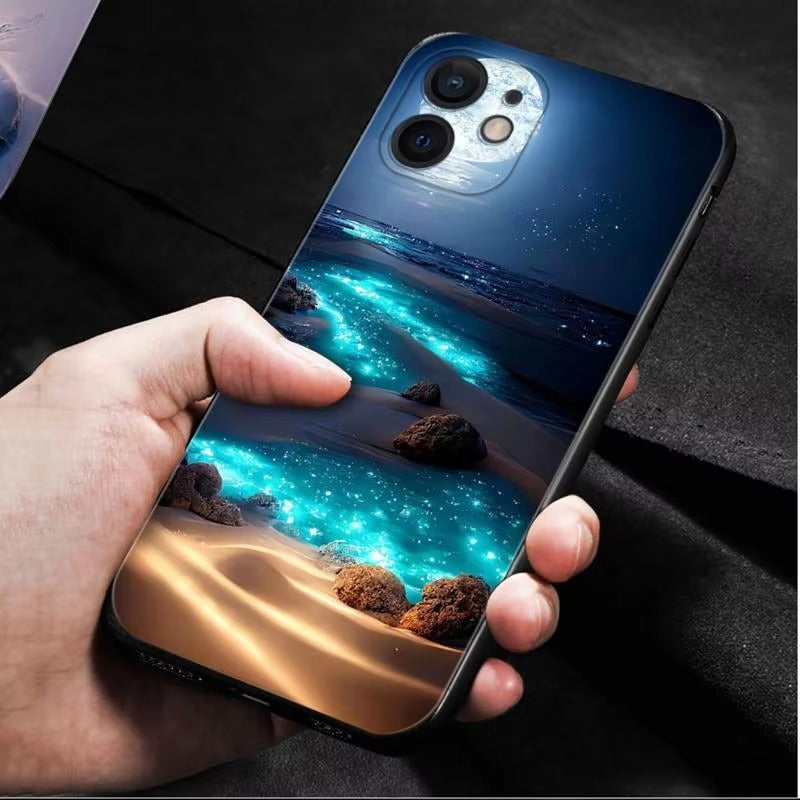 Luxury Apple iPhone Case, MagSafe Compatible, Camera Lens Protection, Screen Protection, Ultra Thin, Shockproof Cover