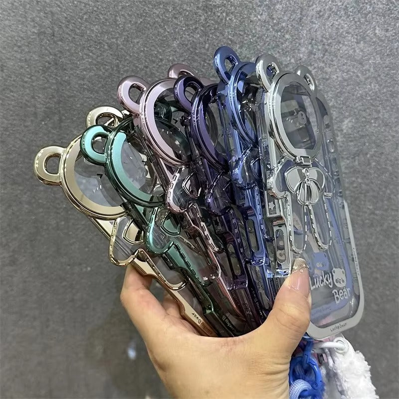 Luxury Apple iPhone Case Camera Lens & Screen Protection, Ultra Thin Shockproof Magnetic Full All Around Protection Cover