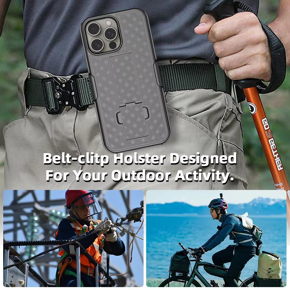 Premium Apple iPhone Case, MagSafe Compatible, Camera Lens Protection, Screen Protection, Ultra Thin, Shockproof Cover
