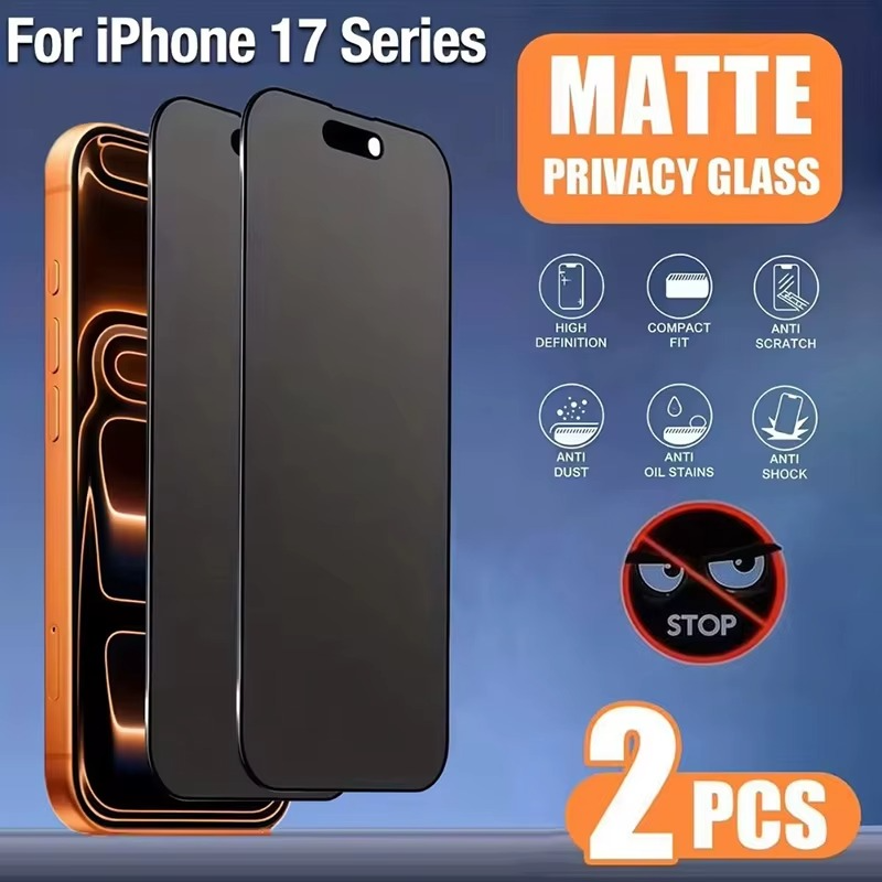 Premium Matte Ceramic Screen Protector for iPhone – Anti-Glare Soft Ceramic Film with Anti-Fingerprint Finish and Scratch Resistant Protection