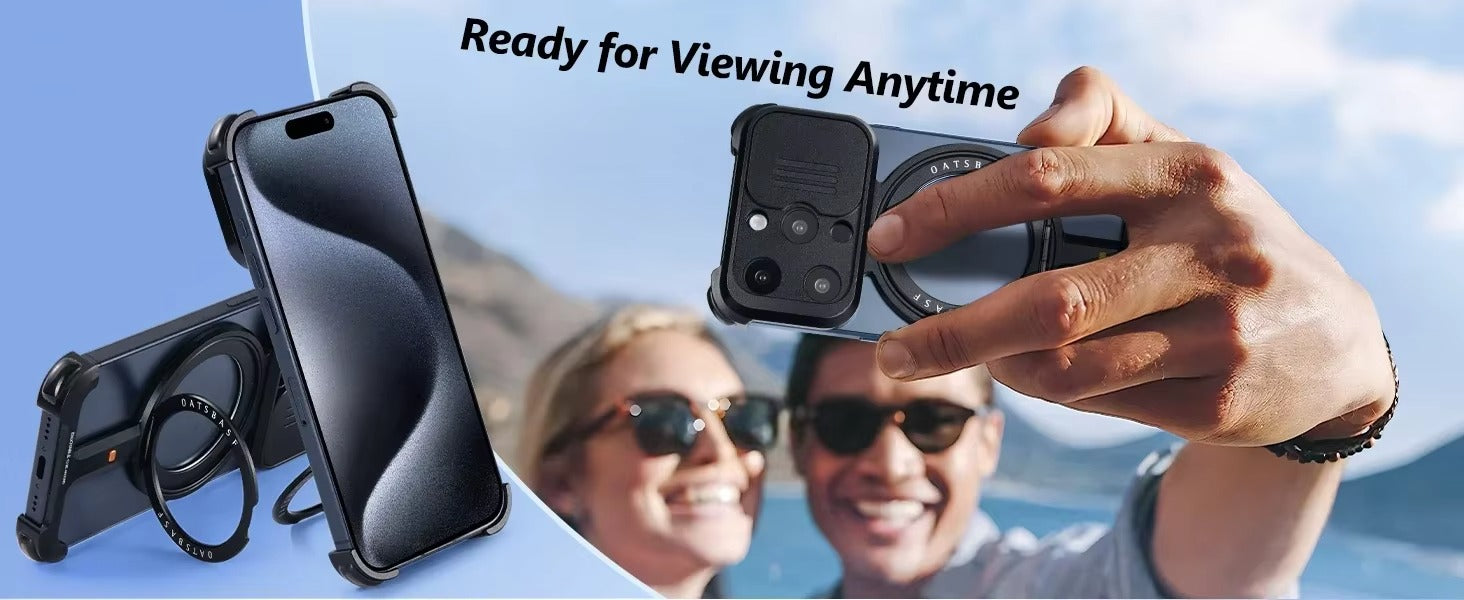 Premium Apple iPhone Case n, Ultra Thin Shockproof Magnetic Full All Around Protection Cover with Wireless Charging Bumper