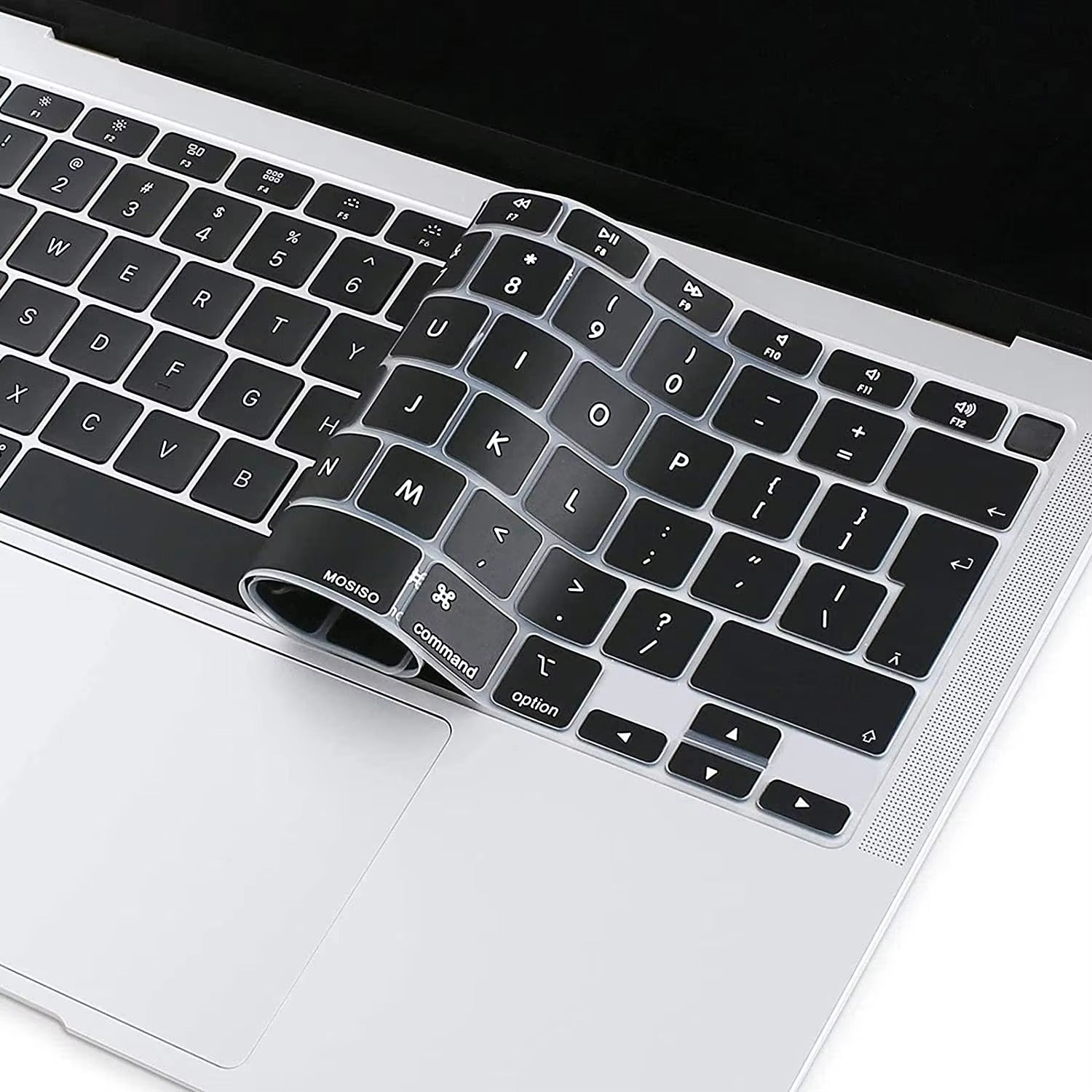 Premium Keyboard Cover for MacBook Air and Pro – Soft Touch Silicone Skin for 12, 13, 13.6, 15, 16 Inch Laptops, Compatible with UK/US Layout, M2/M3 Chip