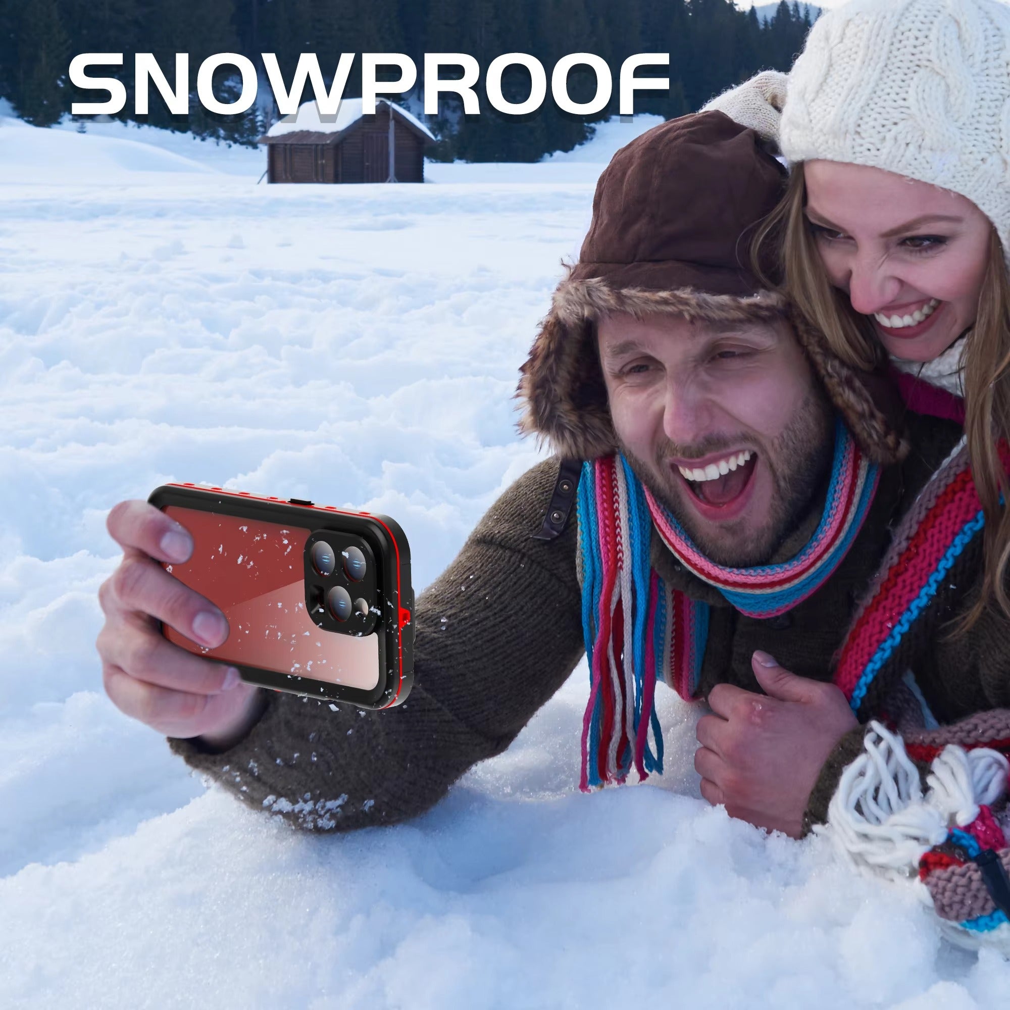 High Quality Apple iPhone Case MagSafe Compatible, Camera Lens & Screen Protection, Ultra Thin Shockproof Magnetic Full All Around Protection Cover with IP68 Transparent Rope Design