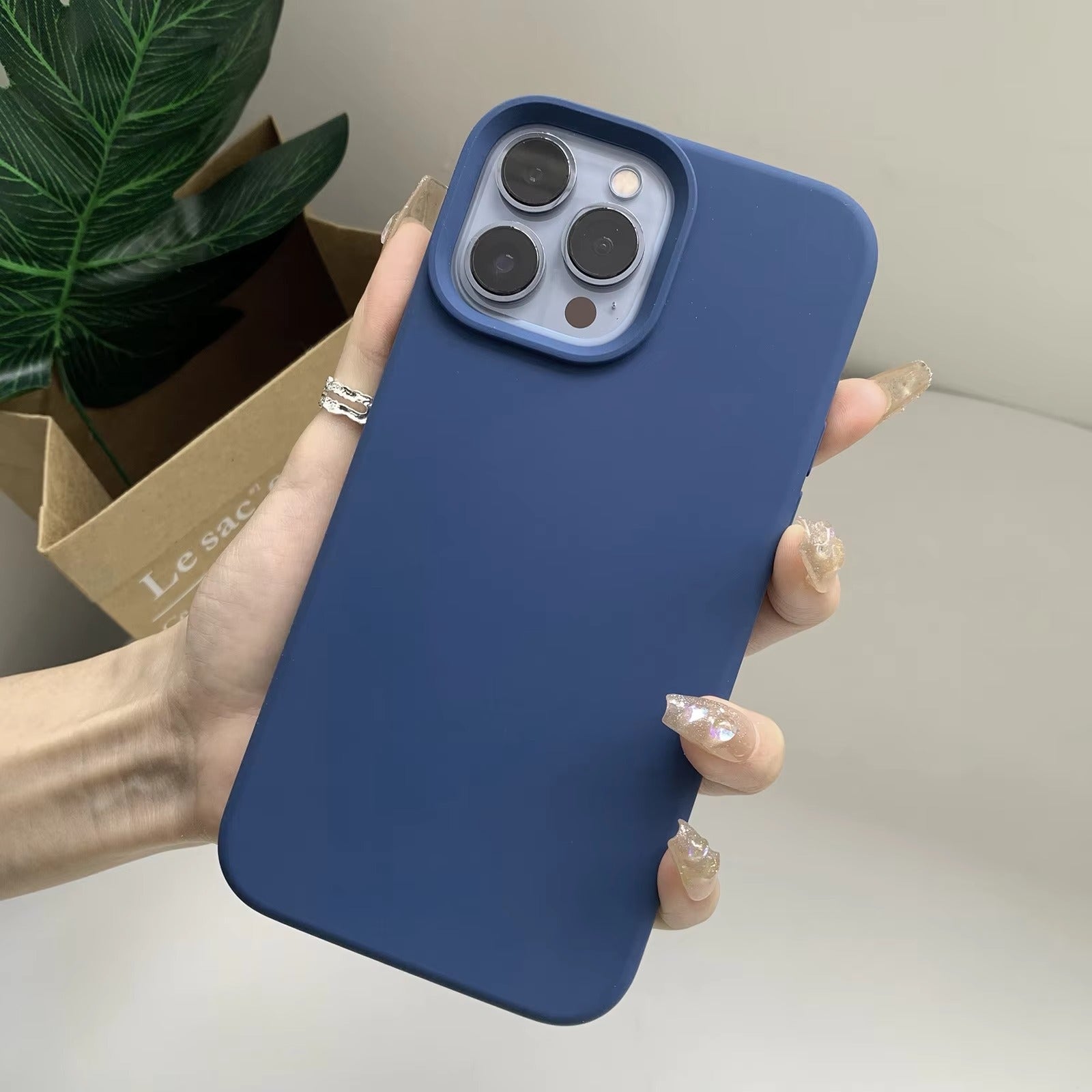 High Quality Apple iPhone Case, MagSafe Compatible, Camera Lens & Screen Protection, Ultra Thin, Shockproof, Magnetic Full All Around Cover – Liquid Silicone Case with Soft Touch Finish in Official Style Design