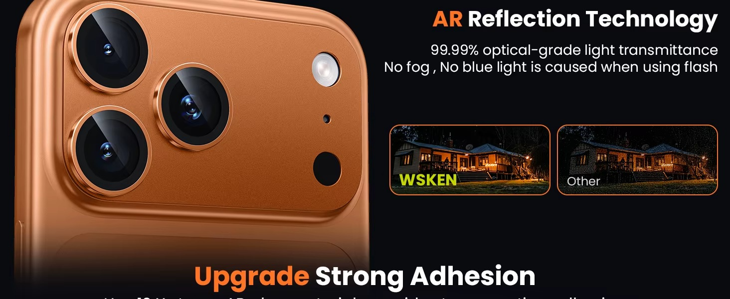 Premium Military Grade Camera Lens Protector – Shatterproof Alloy and Tempered Glass Lens Ring Cover with Scratch Resistance, Shock Protection and Precision Fit