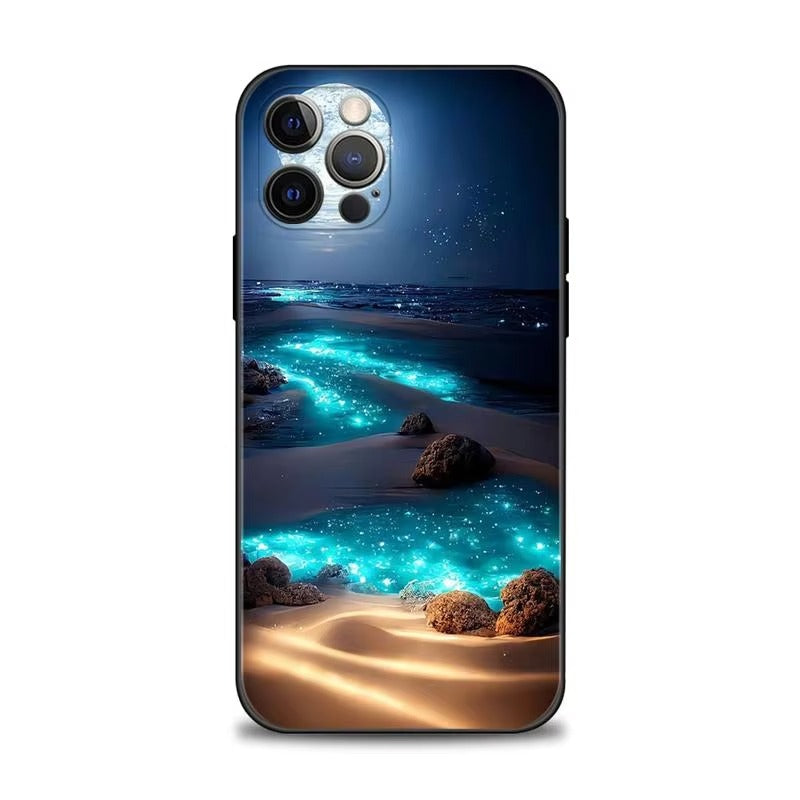 Luxury Apple iPhone Case, MagSafe Compatible, Camera Lens Protection, Screen Protection, Ultra Thin, Shockproof Cover