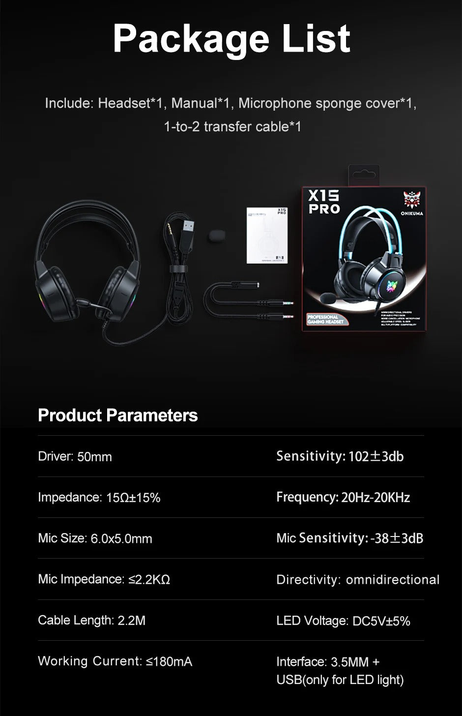 Premium Cat Ear Gaming Headset for iPhone & Mac – Wired Over-Ear Headphones with RGB Lights, Noise Reduction, and Built-In Mic for Streaming & Online Play