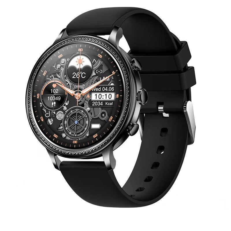 Luxury Women's Smartwatch with Bluetooth Calling – 1.39" HD Display, Heart Rate & SpO2 Monitor, Sleep Tracking, Menstrual Reminder, Fitness Watch Waterproof