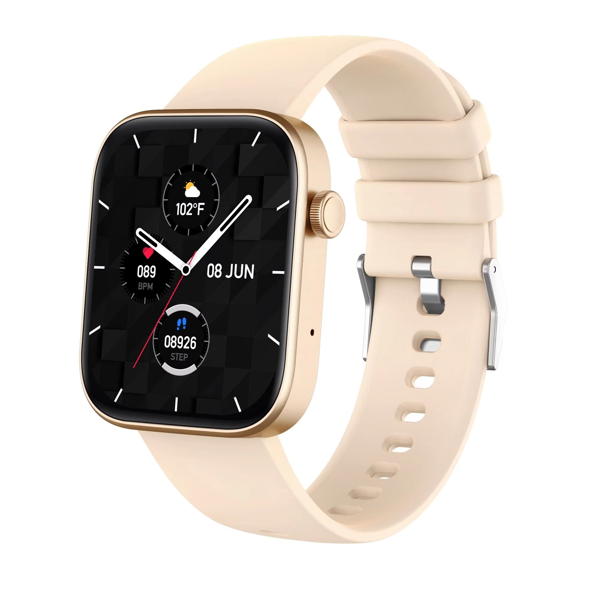 Luxury Bluetooth Calling Smartwatch – 1.9" HD Display, Health Monitor, IP68 Waterproof, Heart Rate & SpO2 Tracker, Fitness Watch with Voice Assistant