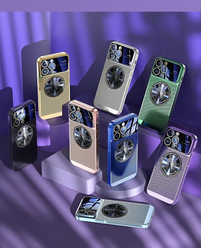 High Quality Apple iPhone Case Camera Lens Screen Protection, Ultra Thin Shockproof Magnetic Full All Around Protection Cover