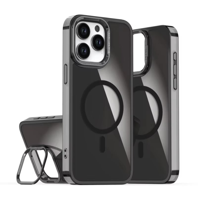 Luxury Apple iPhone Case, Camera Lens & Screen Protection, Ultra Thin Shockproof Magnetic Full All Around Protection Cover