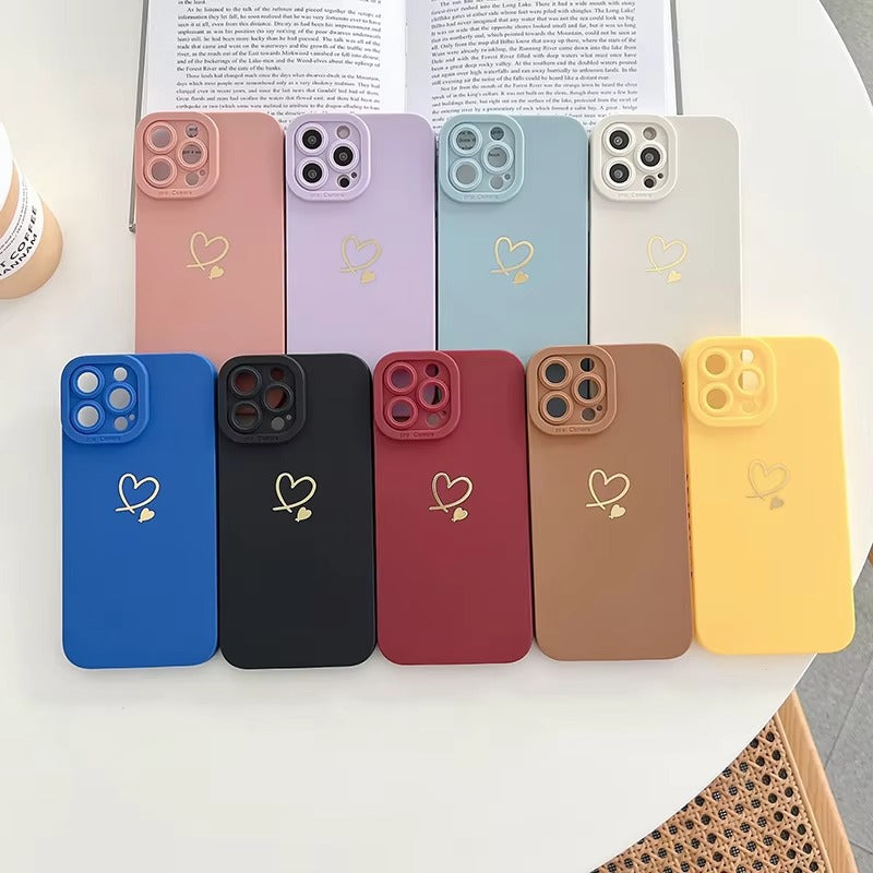 Luxury Apple iPhone Case, MagSafe Compatible, Camera Lens & Screen Protection, Ultra Thin, Shockproof, Magnetic Full All Around Cover – Plating Silicone Case with Fashionable Design & Soft Shockproof Protection