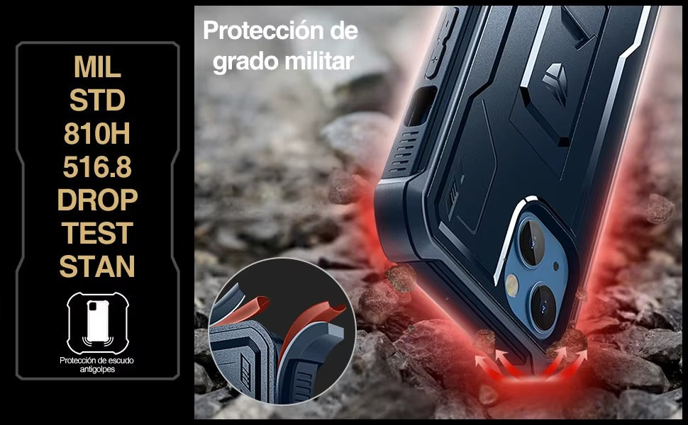 Premium Apple iPhone Case, Camera Protection, Screen Protection, Ultra Thin, Shockproof, Magnetic, Full All Around Protection