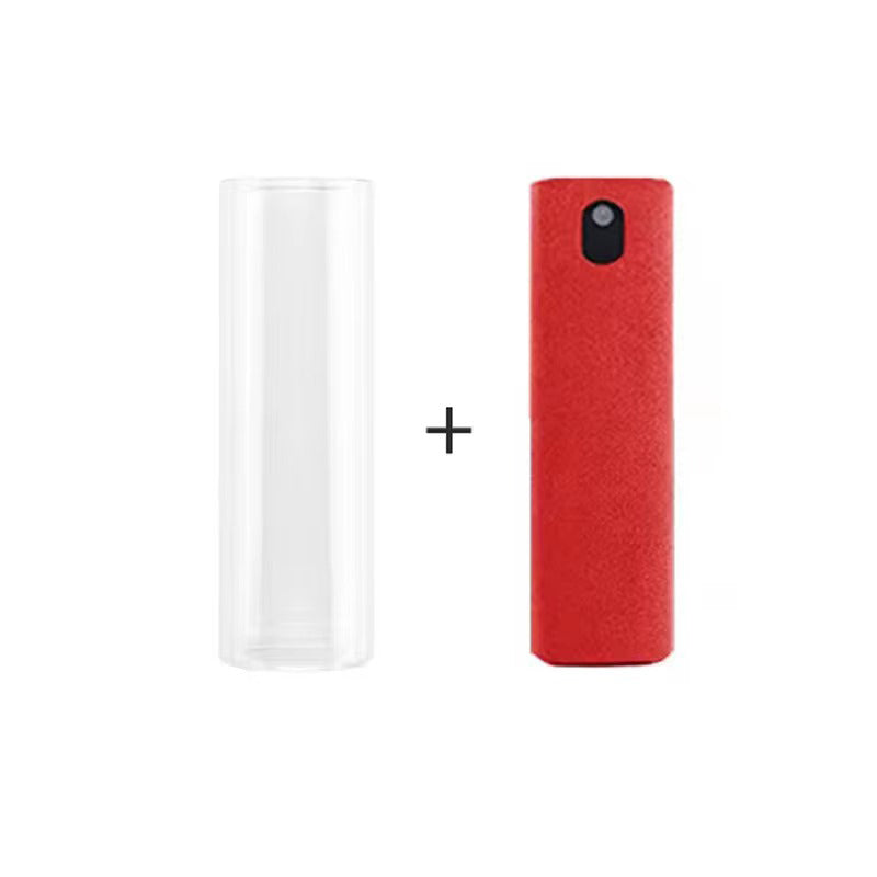 Premium, 2-in-1, Screen Cleaner Spray for Phone, Tablet, PC, iPad, Laptop, Screen Dust Remover, with Microfiber Wiper Cloth, Polish, Cleaning Tool Kit