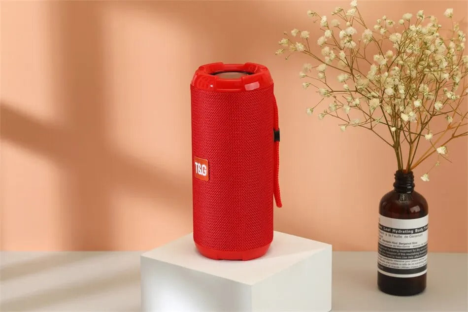 Premium Waterproof Bluetooth Speaker – Portable Wireless Sound Box with Subwoofer Bass, FM Radio, TF Card, USB, Hands-Free Calling, TWS Pairing