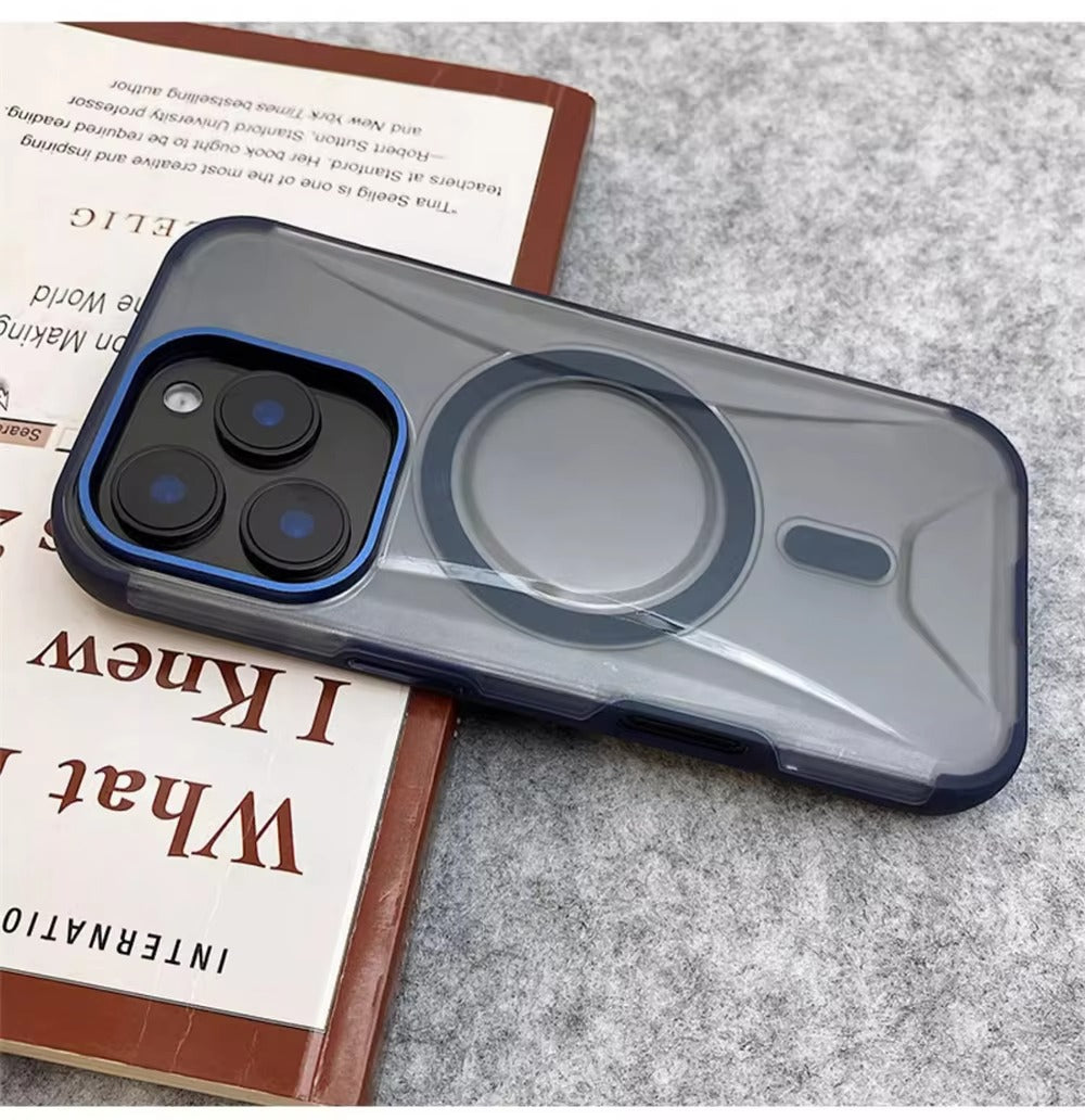 Robust Apple iPhone Case, Camera Lens & Screen Protection, Ultra Thin Shockproof Magnetic Full All Around Protection Cover