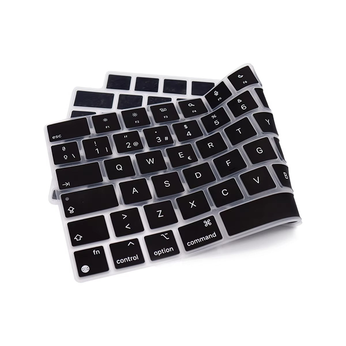 Premium Keyboard Cover for MacBook Air and Pro – Soft Touch Silicone Skin for 12, 13, 13.6, 15, 16 Inch Laptops, Compatible with UK/US Layout, M2/M3 Chip