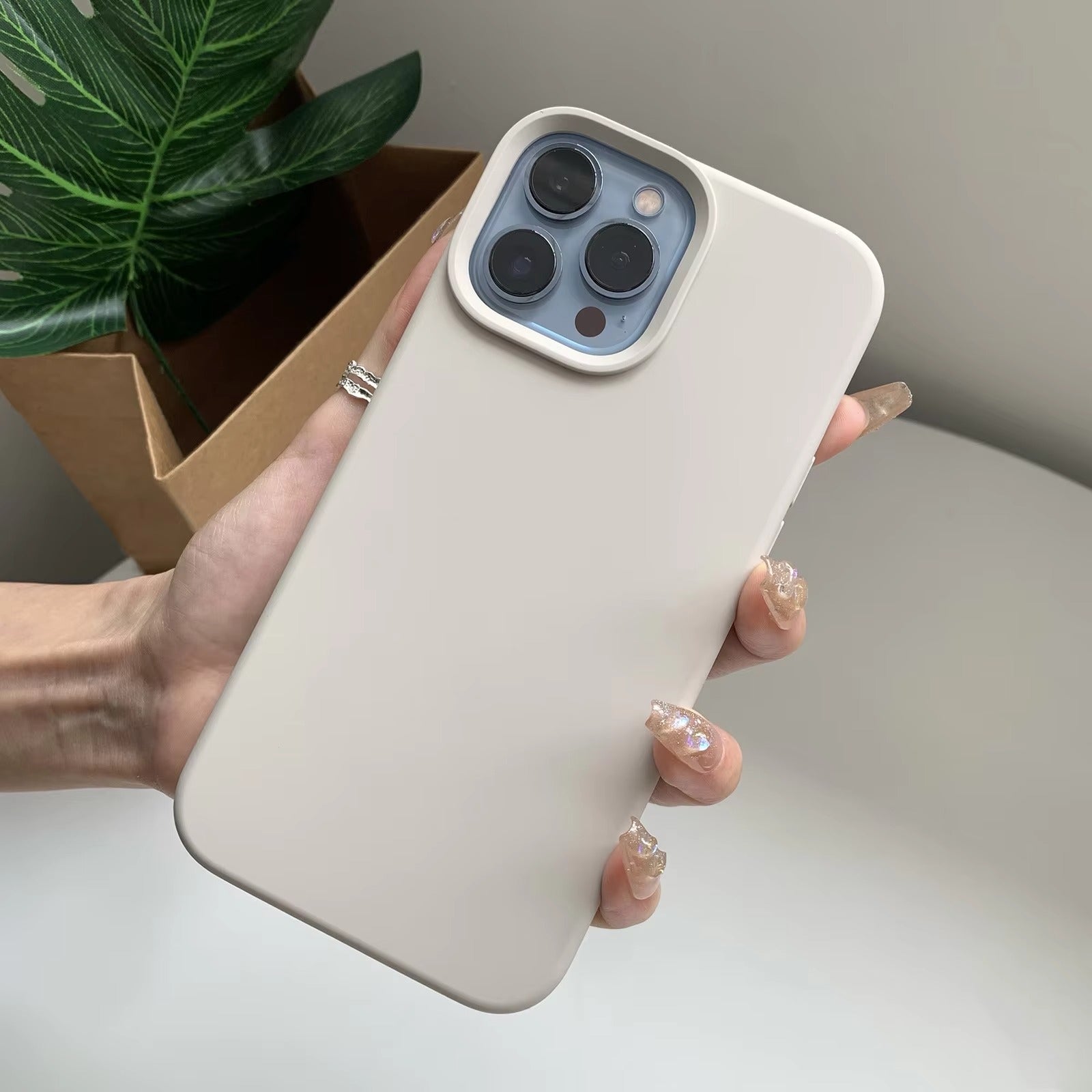 High Quality Apple iPhone Case, MagSafe Compatible, Camera Lens & Screen Protection, Ultra Thin, Shockproof, Magnetic Full All Around Cover – Liquid Silicone Case with Soft Touch Finish in Official Style Design