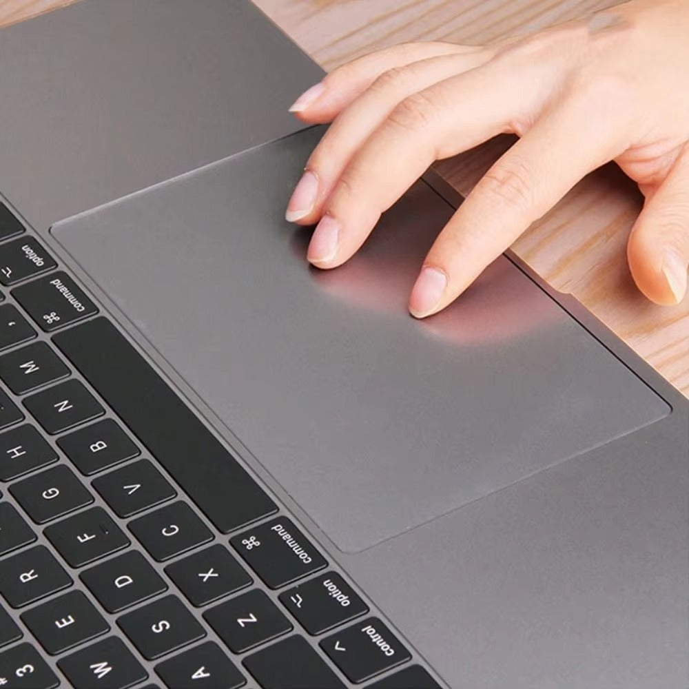 Premium Clear Touchpad Protector for MacBook Air and Pro – Anti-Scratch Transparent Film Sticker for 13, 14, 15, 16 Inch Laptops with Touch Bar, 2023 Compatible
