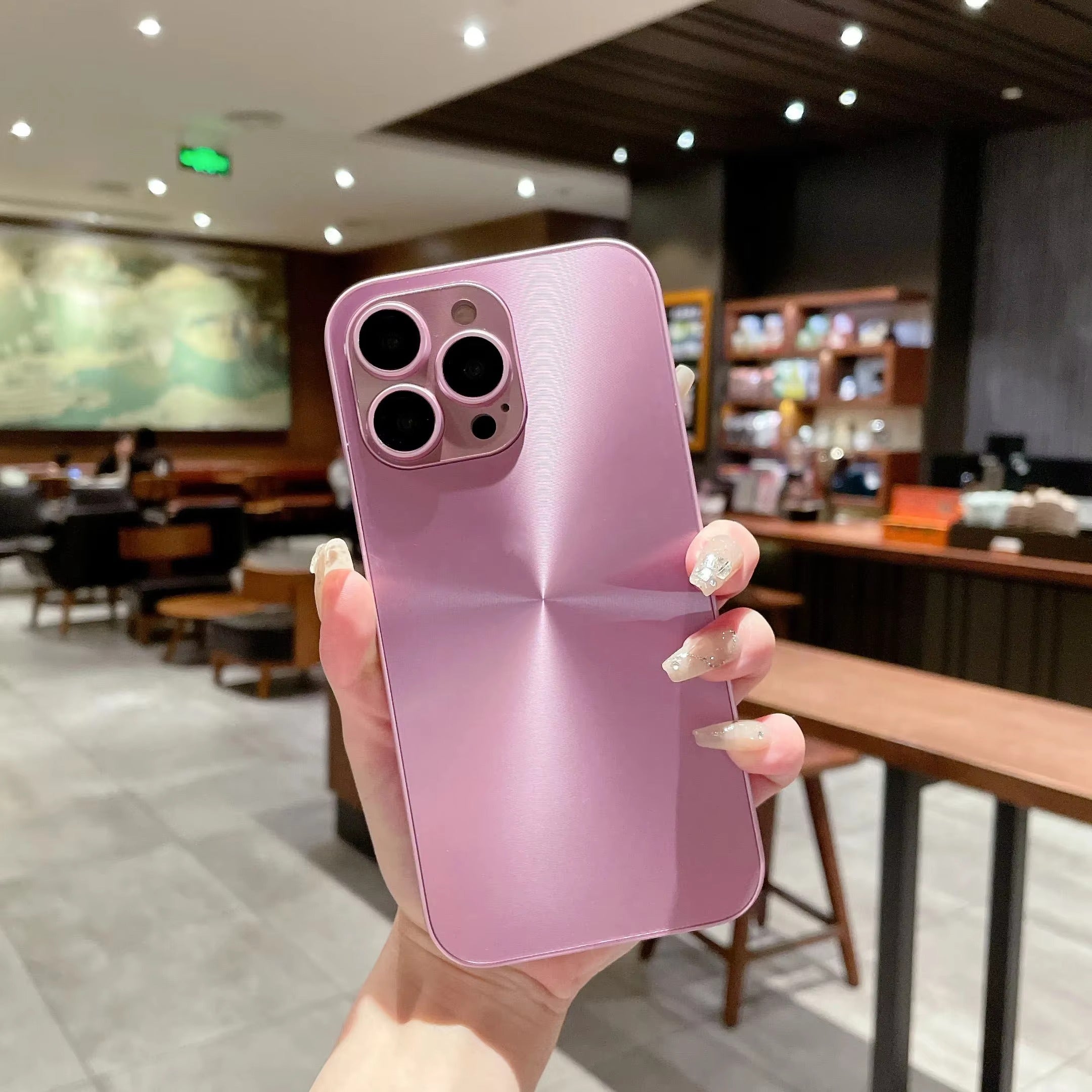 Luxury Aurora Apple iPhone Case, MagSafe Compatible, Ultra Thin Magnetic Shockproof Full Protection Cover